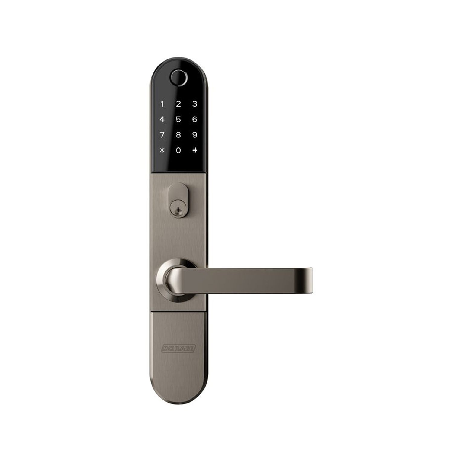 Schlage Omnia Smart Digital Door Lock - Available in Matt Black