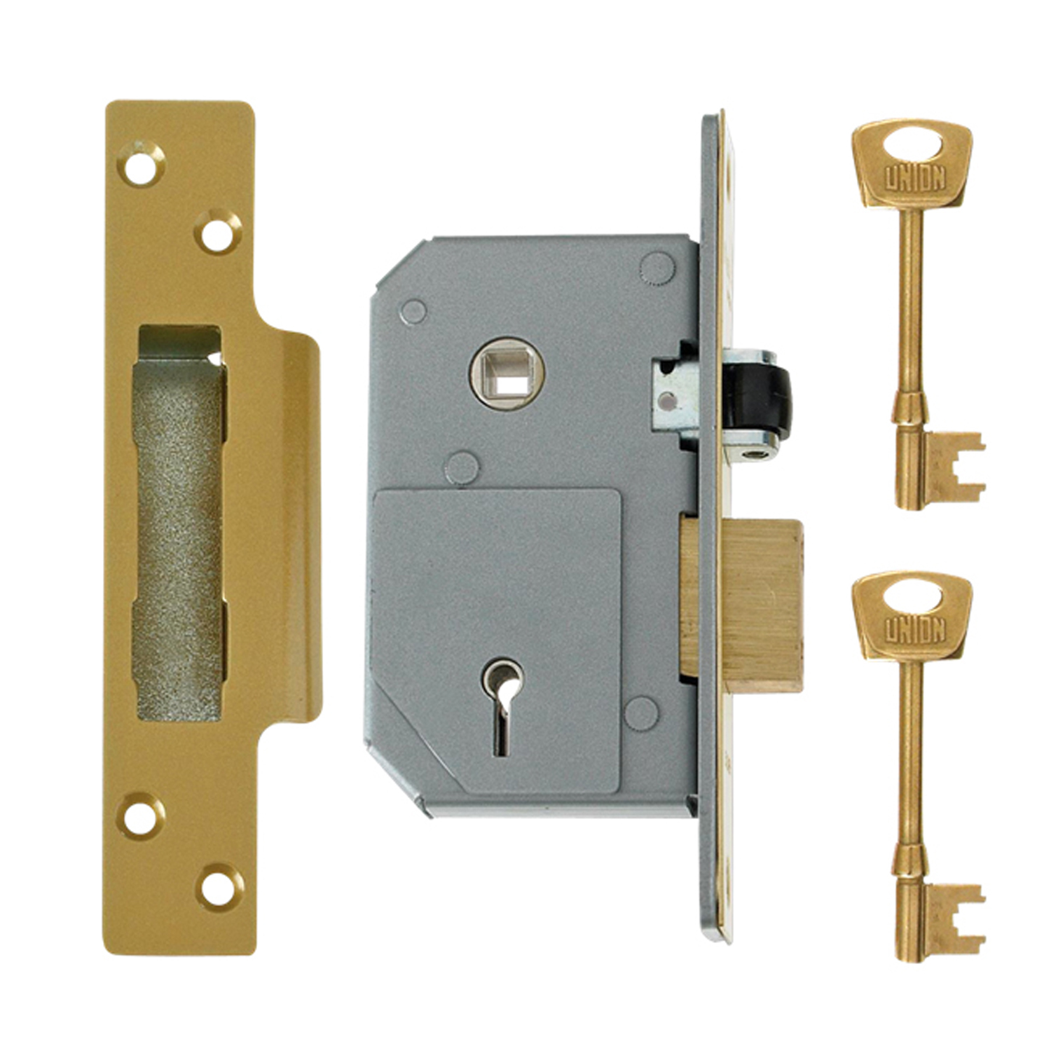 Chubb Union Mortice Sashlock 67mm Polished Brass 3K74EPB-67 | Keeler ...