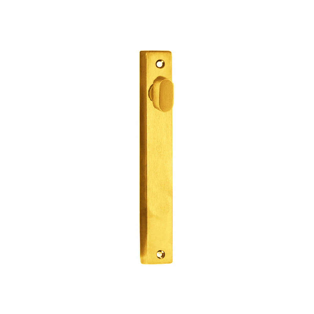 Lockwood Square End Plate Furniture with Turn Knob Aged Brass 4906AG ...