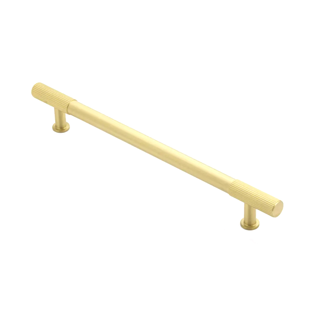 Castella Statement Romano Cabinet Pull Handle 192mm Satin Brass 237.192 