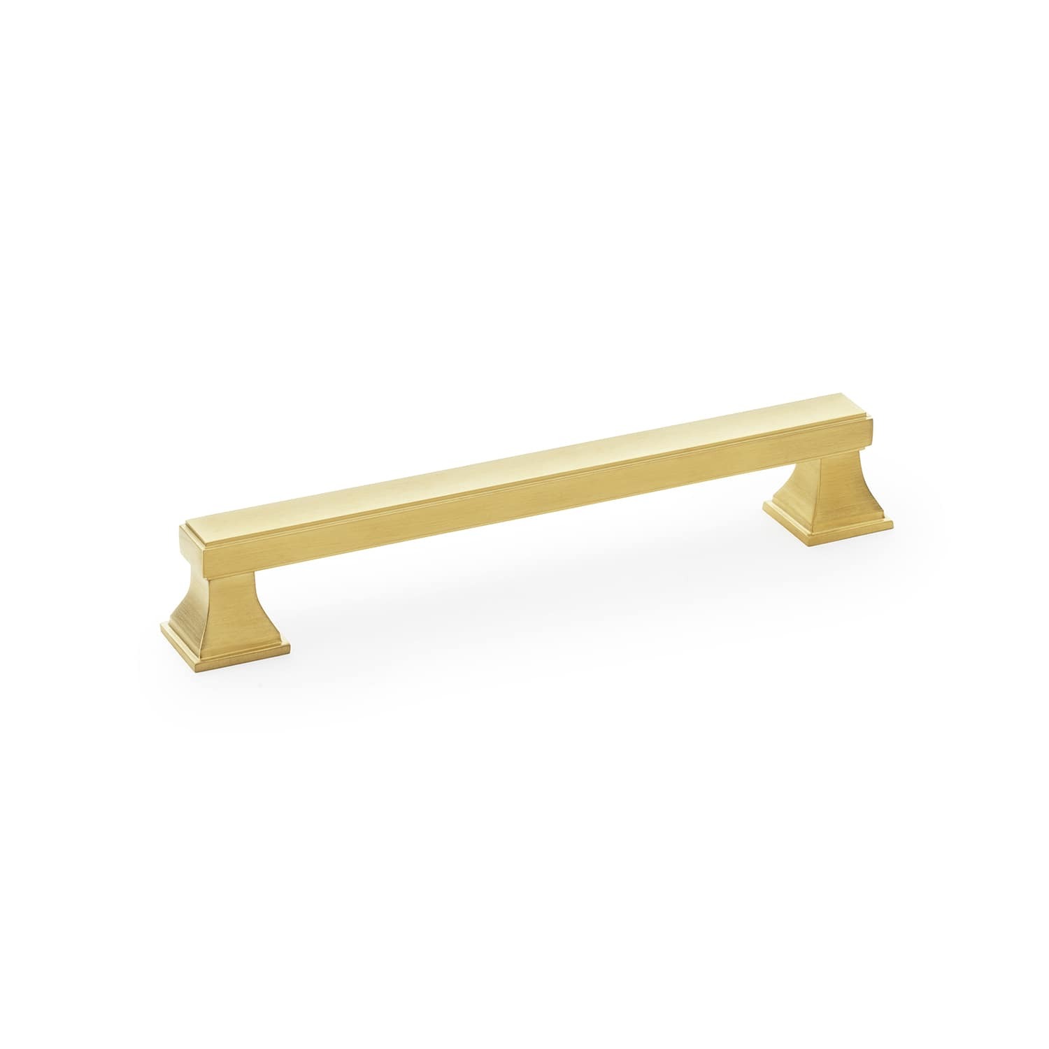 Castella Kensington Cabinet Pull Handle 160mm Satin Brass PVD 800.160 ...