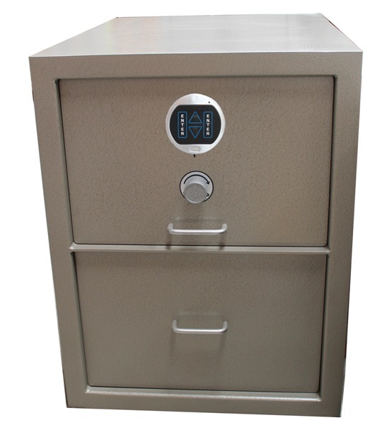 Cmi Security Filing Cabinet G Cb2 Class B 2 Drawer Digital Lock