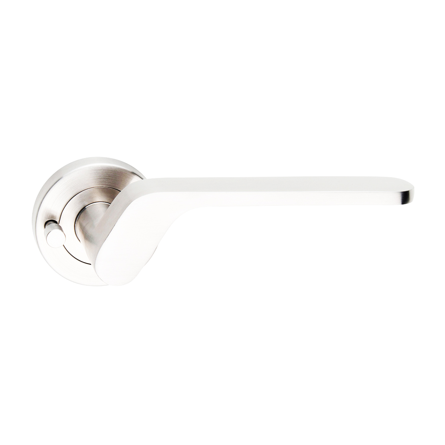 Dormakaba Coastal Round Privacy Leverset Polished Stainless Steel 4300 ...