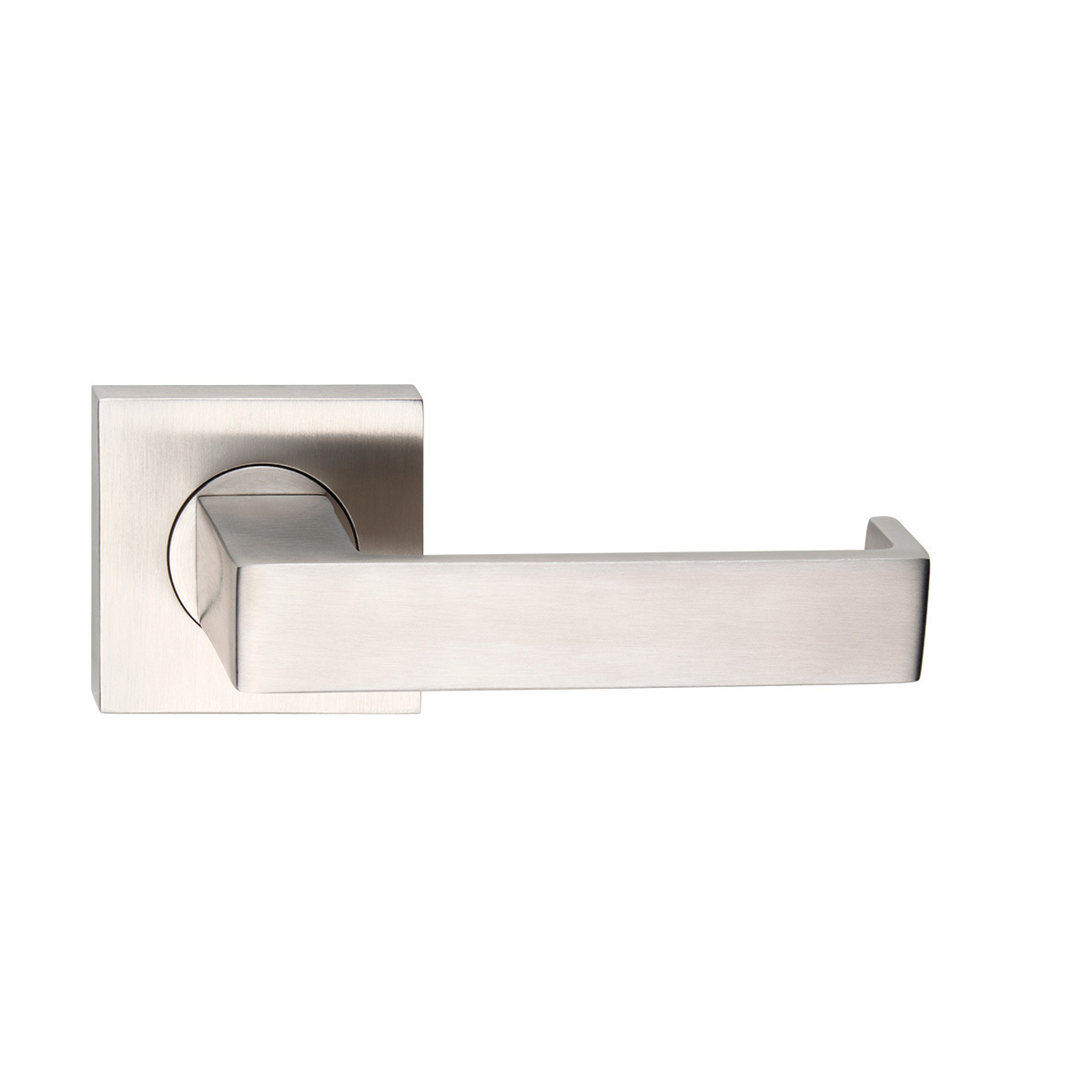 Madinoz L101PVZSSS Coastal Square Rose Privacy Leverset Satin Stainless ...