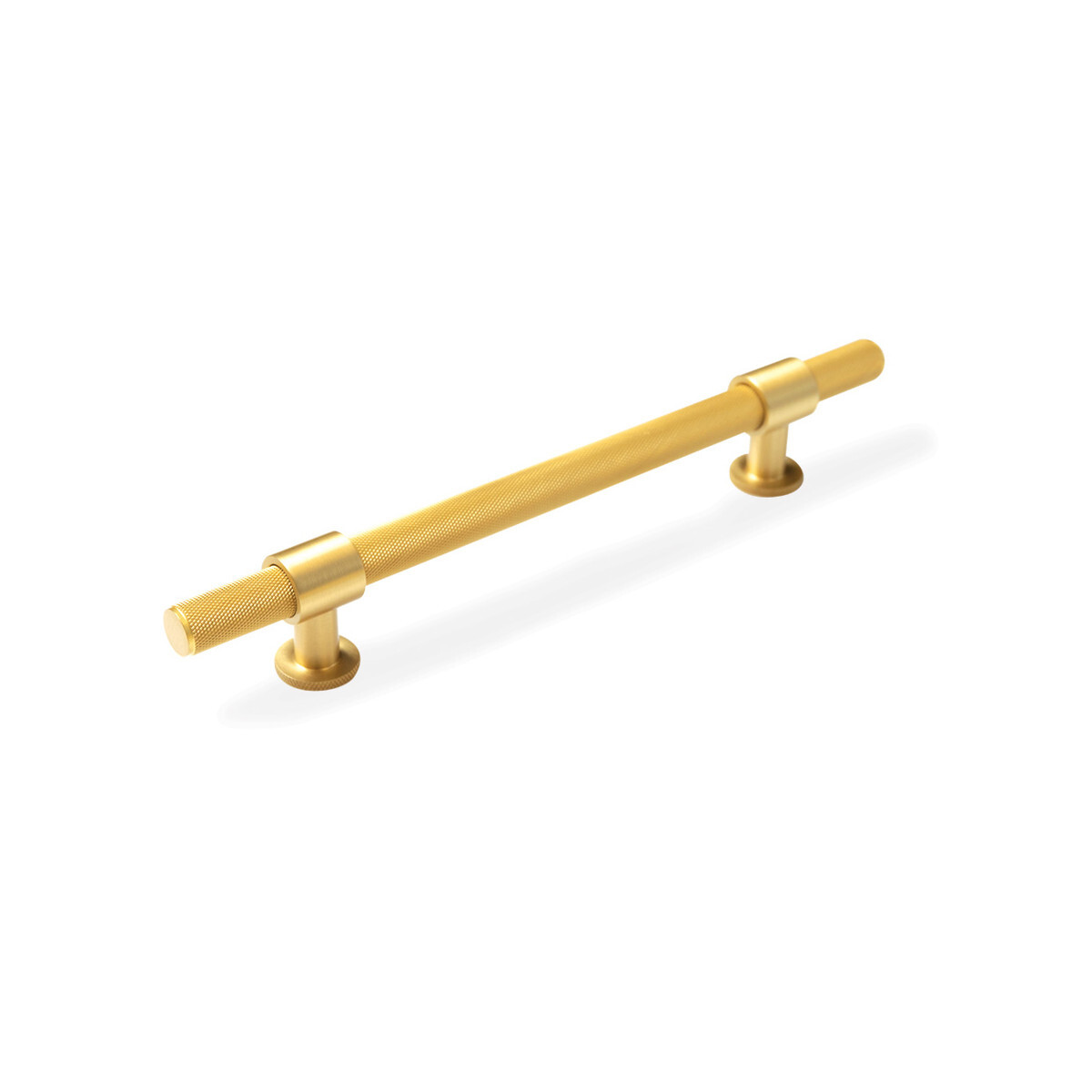 Momo Belgravia O/A 241mm Solid Brass Bar Pull Brushed Satin Brass ...