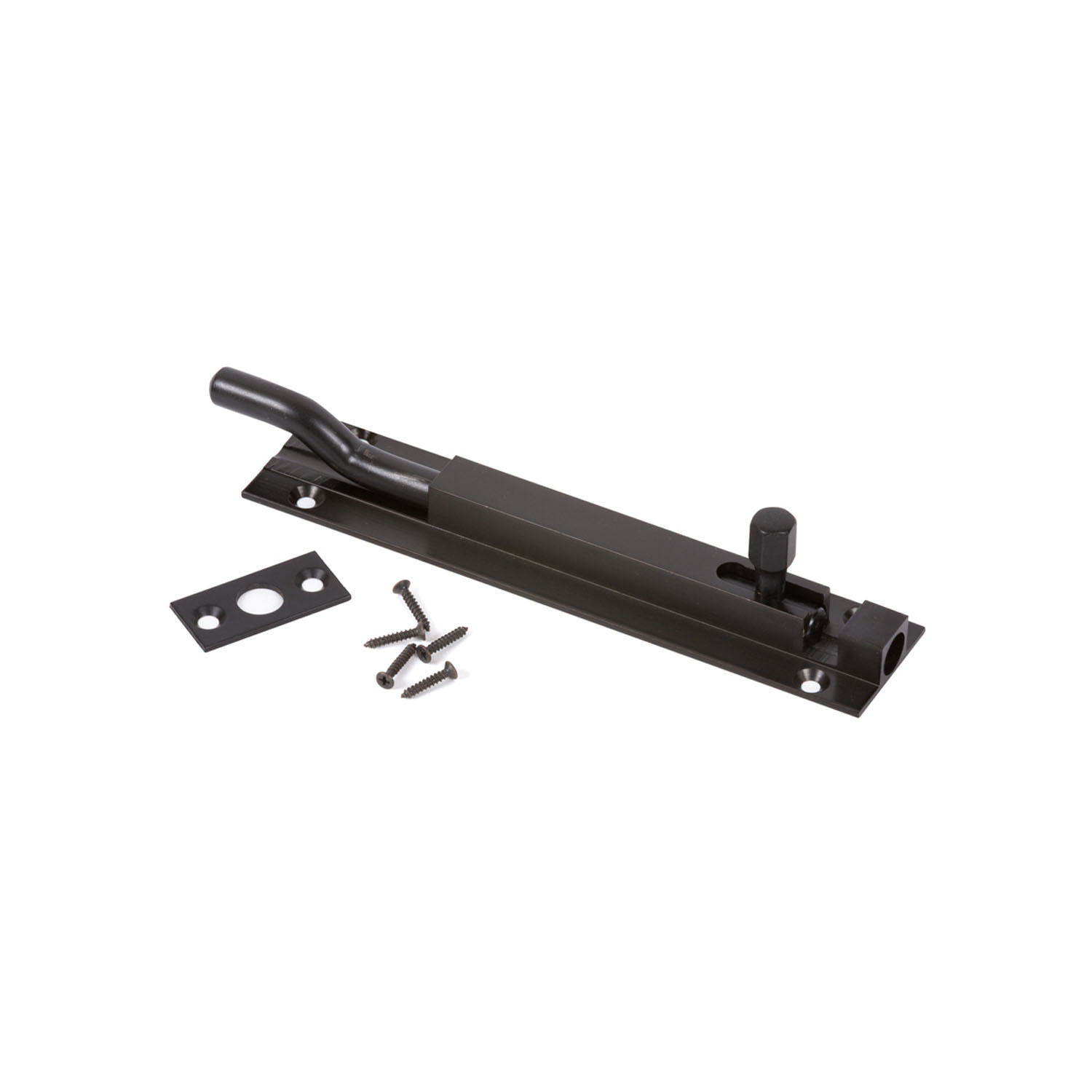 Scope Heavy Duty Necked Barrel Bolt 300mm Matt Black BB03.300BK.B ...