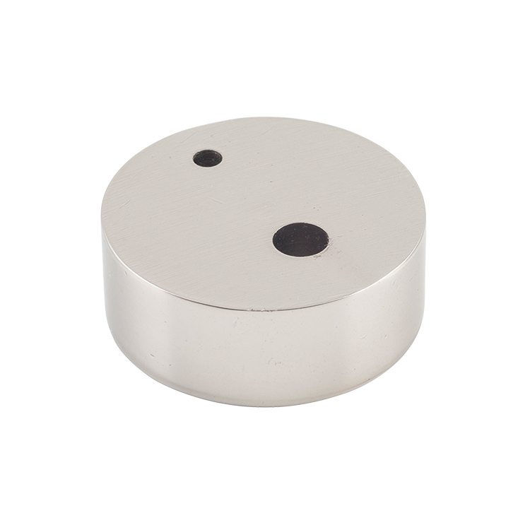 Tradco Oval Door Stop Spacer 15mm Satin Nickel 9852 | Keeler Hardware