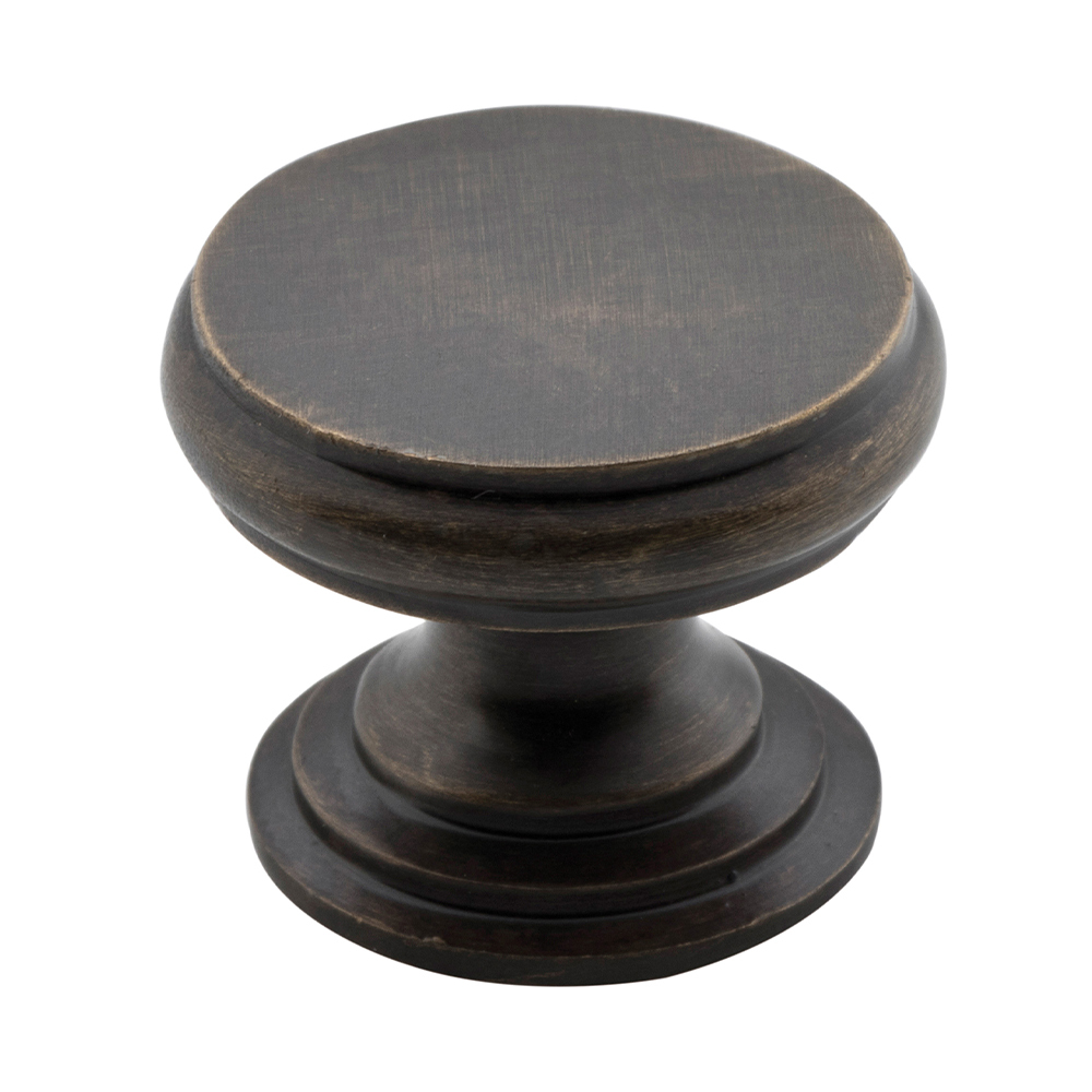 Tradco Flat Cabinet Knob, 25mm