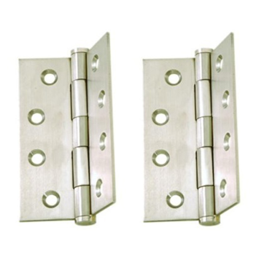 Zanda Door Butt Hinge Loose Pin Pair 100x75x2.5mm Stainless Steel 5950 ...