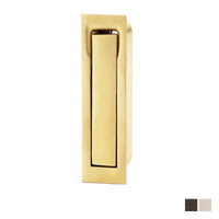Alexander and Wilks Square Sliding Door Edge Pull - Available in Various Finishes