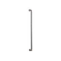 Restocking Soon: ETA End October - Iver Brunswick Door Pull Handle 600mm Satin Nickel 0479