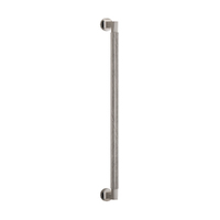 Restocking Soon: ETA Early November - Iver Brunswick Door Pull Handle 450mm Satin Nickel 9439