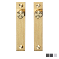 Buster and Punch Cross Furniture Knob Set Plate - Available in Various Finishes