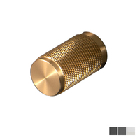 Buster and Punch Cabinet Knurled Furniture Knob - Available in Various Finishes