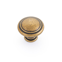 Restocking Soon: ETA Mid December - Castella Statement Windsor Knob 30mm Antique Brass 150.030.03