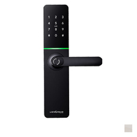 Lion Head Enmore Luxe Digital Entrance Door Lock - Available in Black and Silver Finish