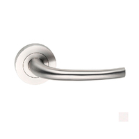 Dormakaba 4300/32 Coastal Passage Door Lever Handle on Round Rose