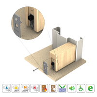 Kilargo Medium Duty Automatic Door Bottom Seal IS8010si-KG - Available in Various Sizes