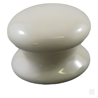 KR Lucas Northcote China Cupboard Knob - Available in Cream and White