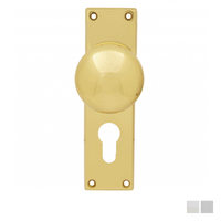 KR Lucas Pavtom Victorian Door Knob Euro Keyhole - Available in Various Finishes