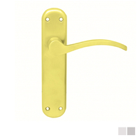 KR Lucas Pavtom Lolita Door Lever Handle on Short Plate - Available in Various Finishes