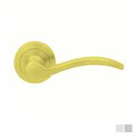 KR Lucas Pavtom Lolita Door Lever Handle on Round Rose - Available in Various Finishes