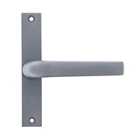 Carbine Acrobat Egress Door Lever Handle Set Satin Chrome CFB-EH