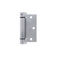 Carbine Spring Door Butt Hinge 75mm Satin Chrome SBH-2SC 