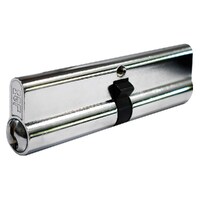 Protector Euro Double Cylinder 110mm Satin Chrome PCD1105PSC