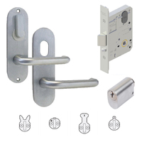 Dormakaba Entrance Lock Pack MS2 Mortice Lock Round Ended Furniture & Cylinder 