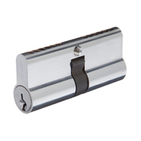 Brave Urban Euro Double Cylinder with Fixed Cam 70mm Satin Chrome 3170HETE2SCKD