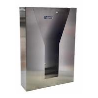 Metlam Behind Mirror/Door Paper Towel Dispenser Satin Stainless Steel ML728SS