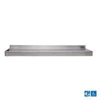 Metlam Changing Places Utiliy Shelf 450x150x70mm Satin Stainless Steel ML954_450SHELF_SS