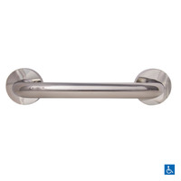 Metlam Straight Grab Rail Concealed Fix Polished Stainless Steel - Available in Various Sizes