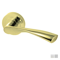 N2lok Lentus Door Lever Round Rose Passage Set - Avaialble in Various Finishes