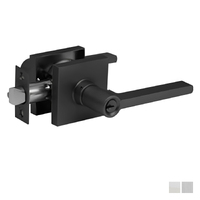 N2lok Decorus Door Lever on Square Rose Entrance Set Box Pack - Avalable in Various Finishes