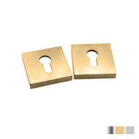 N2LOK Square Euro Cylinder Escutcheon 60mm Box Pack - Available in Various Finish