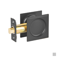 N2lok Sliding Door Cavity Lock Square Passage Set - Available in Satin Chrome and Matt Black