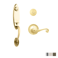 N2lok Loire Door Handle Double Cylinder with Spiral Lever Entrance Set Box Pack