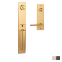 N2lok Montpelier Straight Door Lever Interconnect Set - Available in Various Finishes