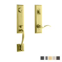 N2lok Seine Entrance Door Handle Set with Interconnect Box Pack - Available in Various Finishes
