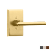 N2lok Agrigento Straight Door Lever Handle Passage Box Pack - Available in Various Finish