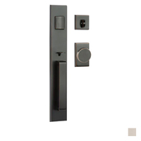 N2Lok Agrigento Flat Door Knob Single Cylinder - Available in Various Finishes