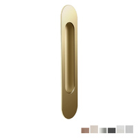 Mardeco Radius Edge M Series Flush Pull Single - Available in Various Finishes