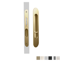 Mardeco Radius Edge M Series Flush Pull Privacy Set - Available in Various Finishes