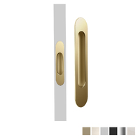 Mardeco Radius Edge M Series Flush Pull Passage Set - Available in Various Finishes