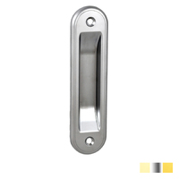 Nidus Radius Corner Flush Pull - Available in Various Finishes