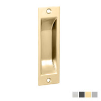 Nidus Rectangular Flush Pull 113x33mm - Available in Various Finishes