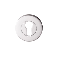 Restocking Soon: ETA Early December - Nidus Round Door Escutcheon 52mm Diameter Polished Chrome MEESC52-CP