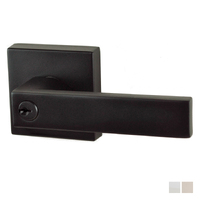 Nidus Lonsdale Lever on Square Rose Entrance Set - Available in Various Finishes